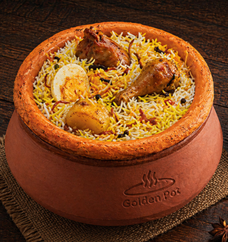 Golden Pot Biryani
