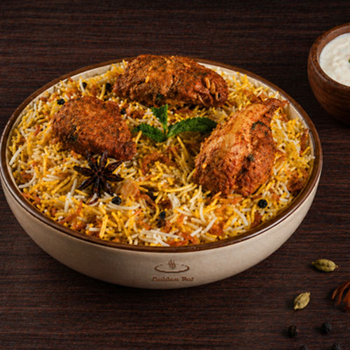 Hyderabadi Chicken Biryani