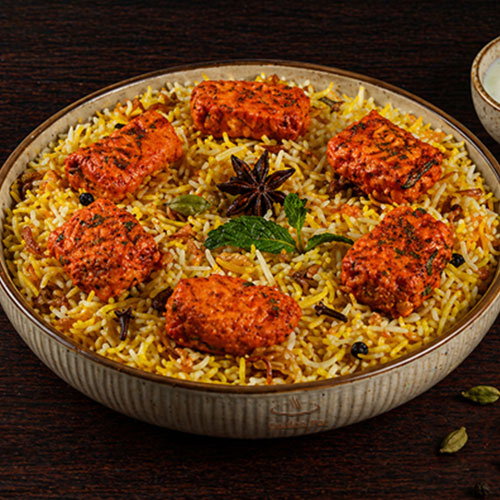 Paneer Tikka Biryani